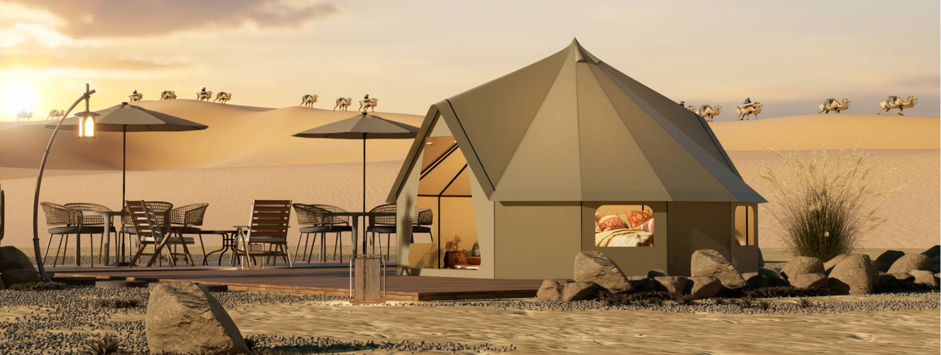 开平市露营酒店帐篷产品